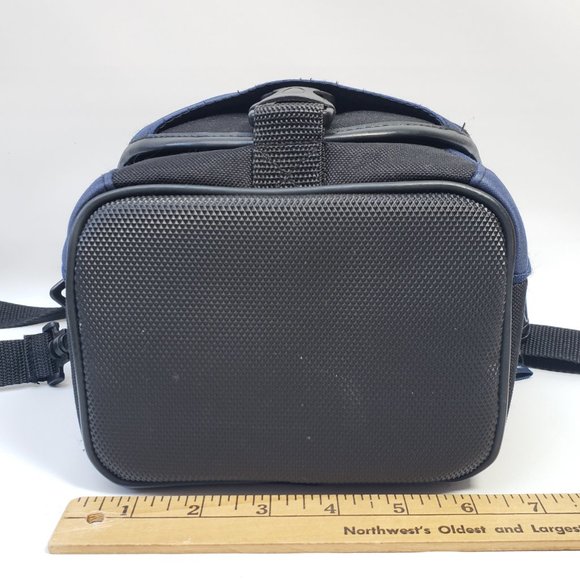 Fellowes Body Glove Camera Bag Padded with Shoulder Strap Pockets Blue Black - Picture 10 of 14